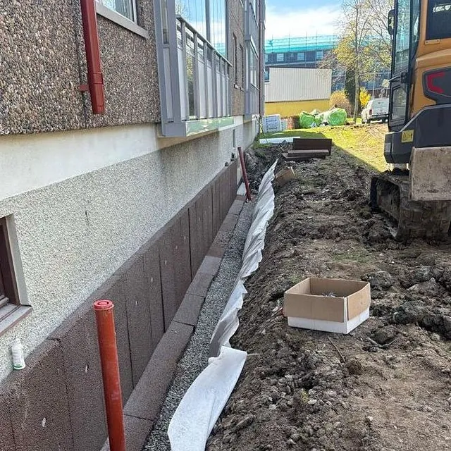 Dränering